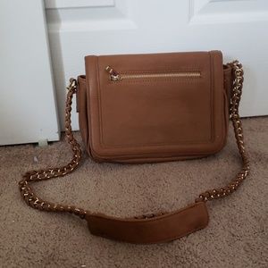 Forever 21 Brown Pleather Crossbody Purse